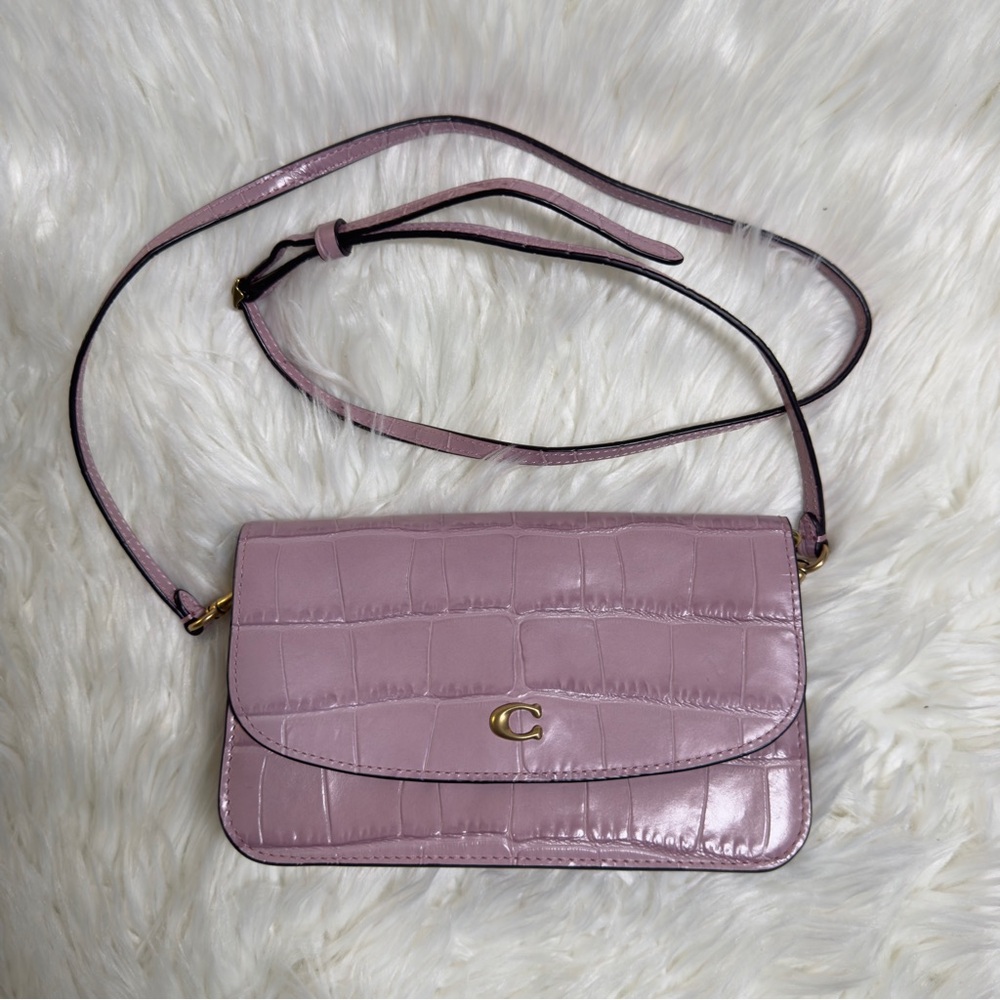 Coach Embossed Croc Hayden Crossbody